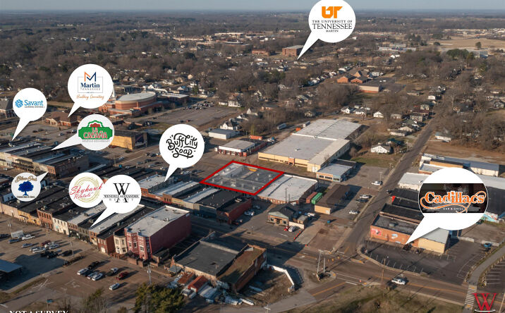 Pictures of Retail, Office property located at 115 Neal Street, Martin, TN 38237 for sales - image #1