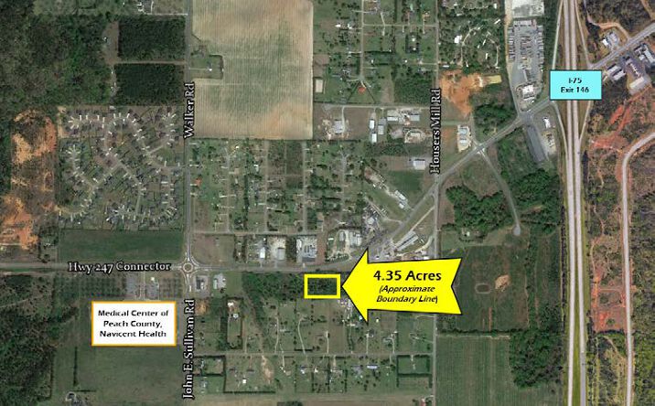 Pictures of Land property located at Highway 247 Connector @ Housers Mill Road, Byron, GA 31008 for sales - image #1
