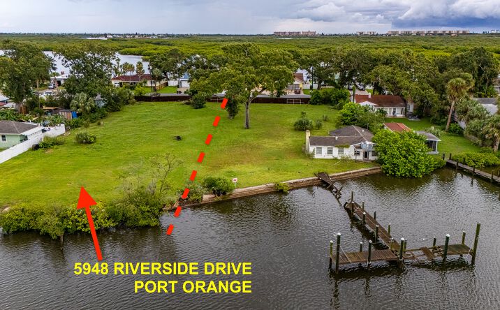 Pictures of Land property located at 5948 S Riverside Drive, Port Orange, FL 32127 for sales - image #1