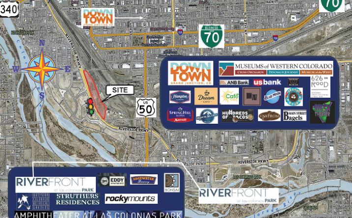 Pictures of Land property located at 2600 Riverside Parkway, Lot 3, Grand Junction, CO 81501 for sales - image #1