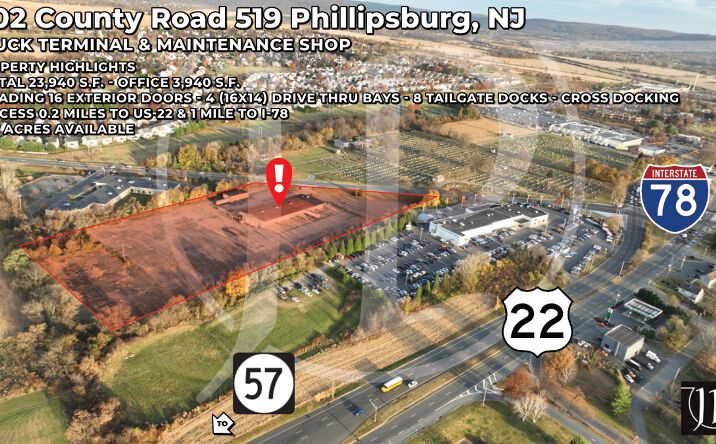 Pictures of Office, Industrial property located at 402 County Road 519, Phillipsburg, NJ 08865 for sales - image #1
