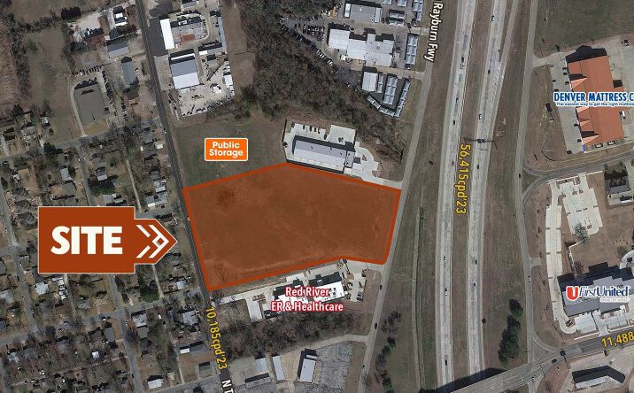 Pictures of Land property located at NWQ Taylor Street & Hwy 75 (6 Acres), Sherman, TX 75090 for sales - image #1