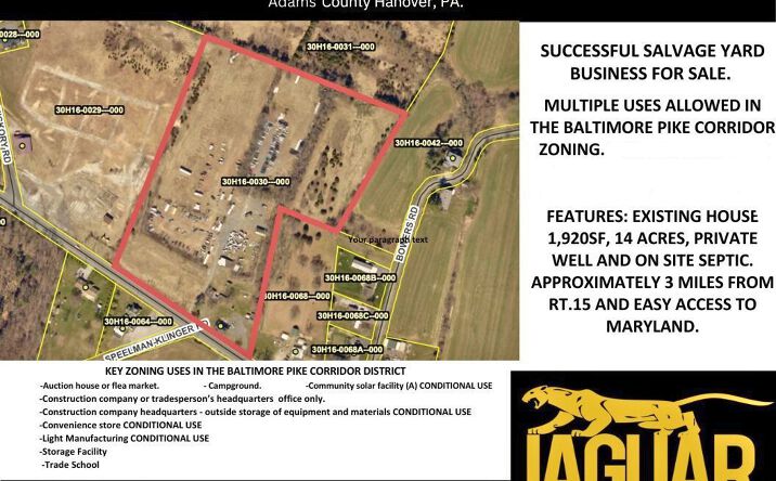 Pictures of Mixed Use property located at 3668 Baltimore Pike, Littlestown, PA 17340 for sales - image #1