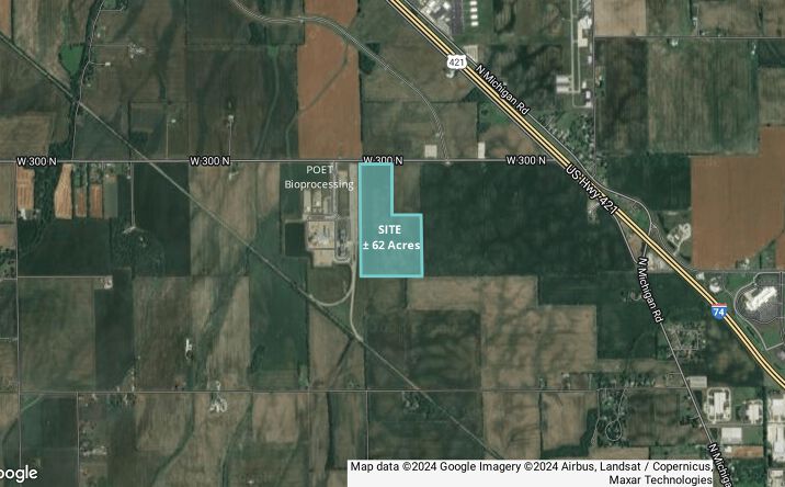Pictures of Land property located at W 300 N, Shelbyville, IN 46176 for sales - image #1