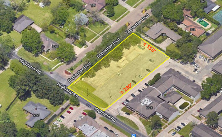 Pictures of Land property located at 5151 Highland Rd, Baton Rouge, LA 70808 for sales - image #1