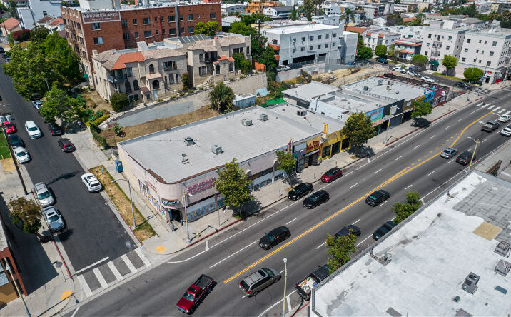 Pictures of Land, Retail property located at 4121 Beverly Blvd, Los Angeles, CA 90004 for sales - image #1