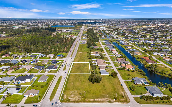Pictures of Land property located at 1213 Chiquita Blvd S, Cape Coral, FL 33991 for sales - image #1