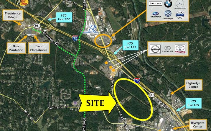Pictures of Land property located at Riverside Dr, Northside Dr, Elnora Dr, Forest Hill Rd, Wesleyan Dr, Hall Rd and Sue Dr, Macon, GA 31210 for sales - image #1
