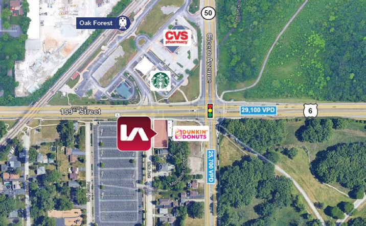 Pictures of Retail, Land property located at 4855 W 159th St, Oak Forest, IL 60452 for sales - image #1