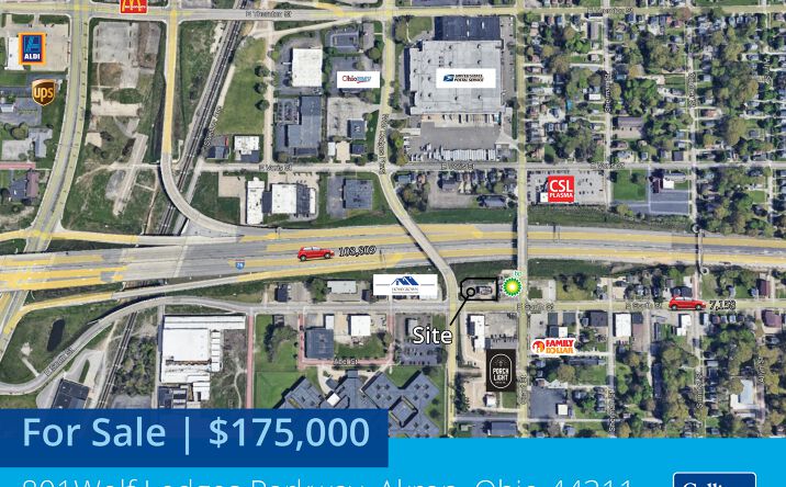 Pictures of Land, Retail property located at 801 Wolf Ledges Pkwy, Akron, OH 44311 for sales - image #1