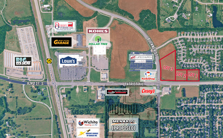 Pictures of Land property located at Buckner & Patriot NEc, Derby, KS 67037 for sales - image #1