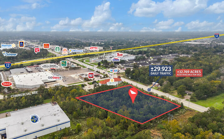 Pictures of Land property located at 1551 O'Neal Lane, Baton Rouge, LA 70816 for sales - image #1