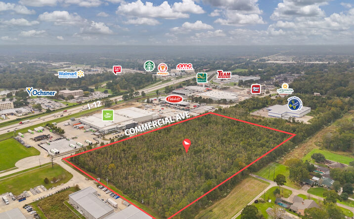Pictures of Land property located at 16351 Commercial Ave, Baton Rouge, LA 70816 for sales - image #1