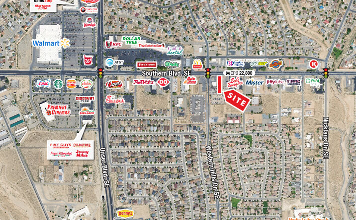 Pictures of Land property located at SEQ Southern Blvd. & Western Hills Dr. SE, Rio Rancho, NM 87124 for sales - image #1