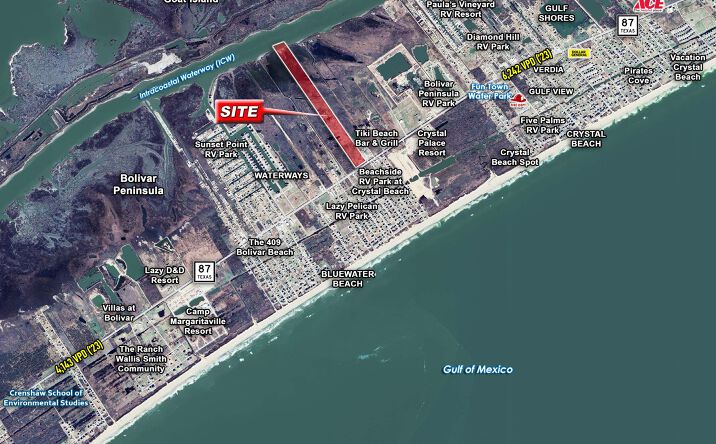 Pictures of Land property located at 1365 TX-87, Bolivar Peninsula, TX 77650 for sales - image #1