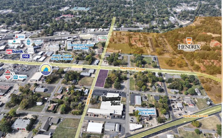 Pictures of Land property located at 1212 Markham St, Conway, AR 72032 for sales - image #1