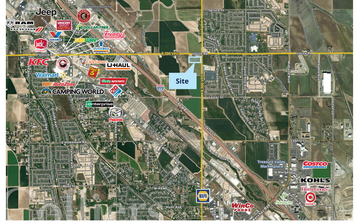 Pictures of Land property located at 0 Ustick Rd., Nampa, ID 83687 for sales - image #1