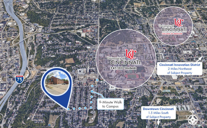 Pictures of Multifamily, Office, Retail property located at 333 Warner St, Cincinnati, OH 45219 for sales - image #1