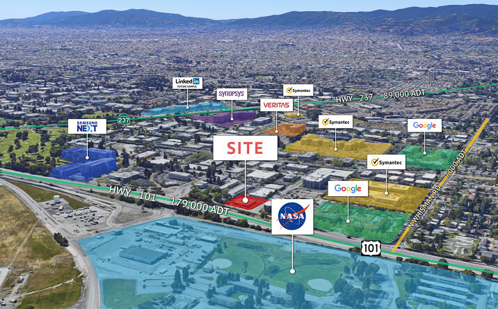 Pictures of Retail property located at 411 Fairchild Drive, Mountain View, CA 94043 for comps - image #1