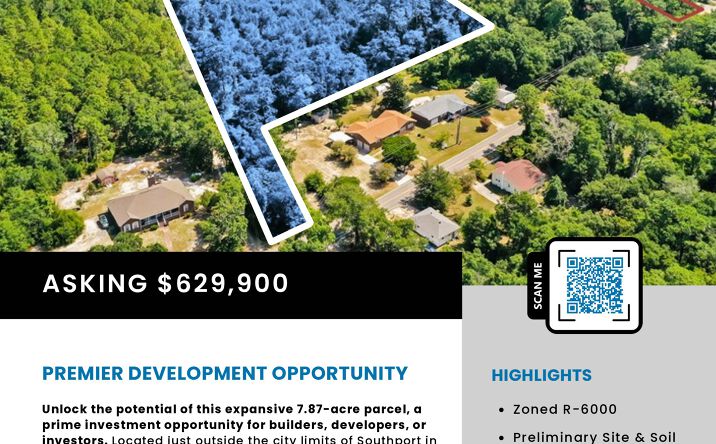 Pictures of Land property located at L-7 Jabbertown Rd, Southport, NC 28461 for sales - image #1