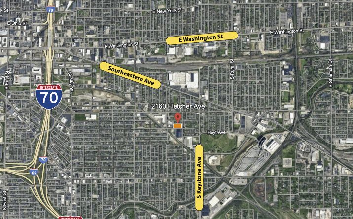 Pictures of Industrial property located at 2160 Fletcher Ave, Indianapolis, IN 46203 for sales - image #1