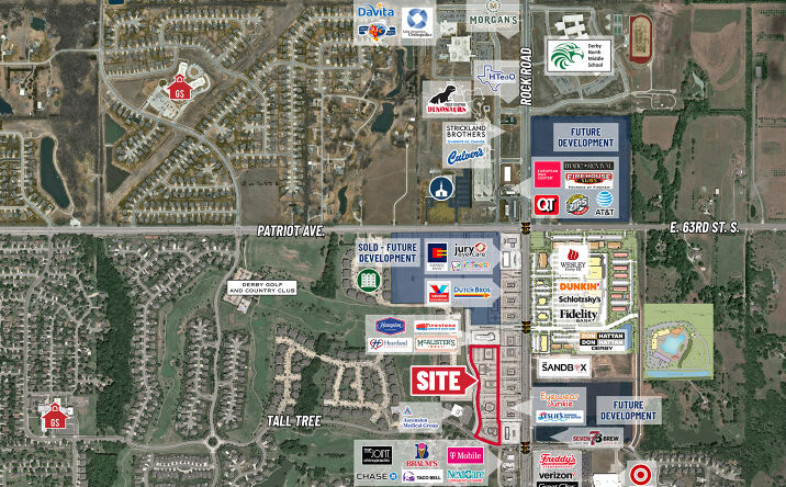 Pictures of Land property located at SW/c Rock Rd. & 63rd St. South (Patriot), Derby, KS 67037 for sales - image #1
