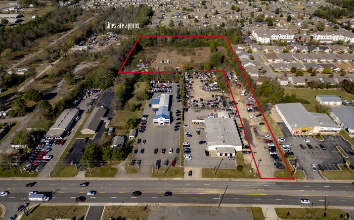 Pictures of Land property located at 1580 E Oak St, Conway, AR 72032 for sales - image #1