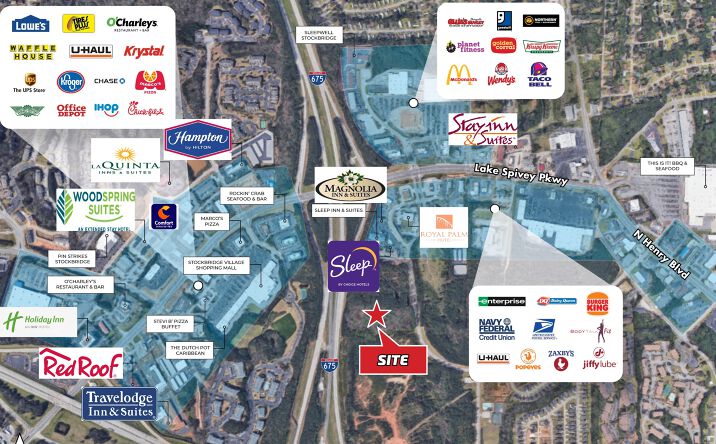 Pictures of Self Storage property located at 7555 Davidson Pkwy, Stockbridge, GA 30281 for sales - image #1