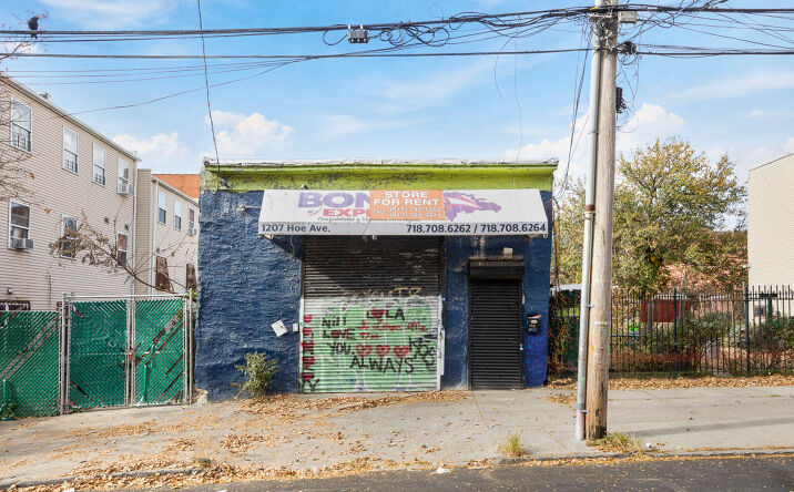 Pictures of Mixed Use, Multifamily, Retail property located at 1207 Hoe Avenue, The Bronx, NY 10459 for sales - image #1