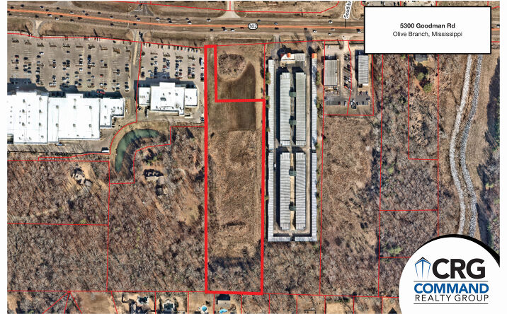 Pictures of Land property located at 5300 Goodman Rd, Olive Branch, MS 38654 for sales - image #1