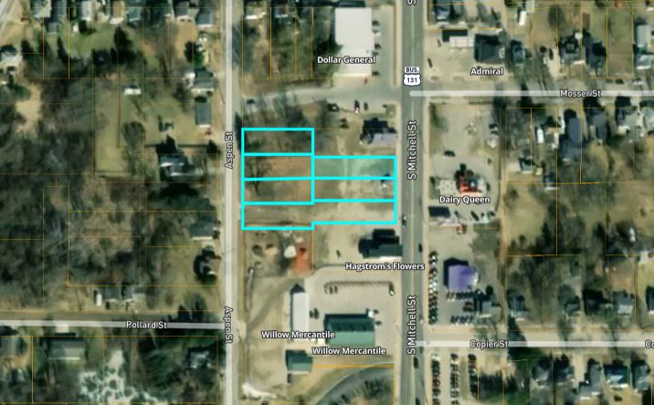 Pictures of Land, Mixed Use property located at 900 S Mitchell St, Cadillac, MI 49601 for sales - image #1