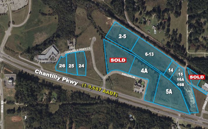 Pictures of Land property located at Chantilly Pkwy, Pike Road, AL 36117 for sales - image #1