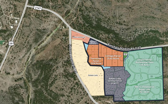 Pictures of Land, Multifamily property located at Ranch to Market Rd 2147, Marble Falls, TX 78654 for sales - image #1