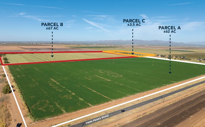 Pictures of Land property located at NEC of Twin Peaks & Clayton Rd, Marana, AZ 85653 for sales - image #1