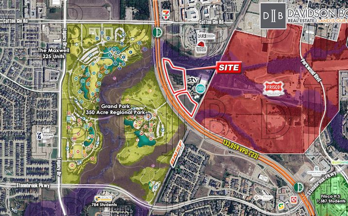 Pictures of Land property located at Dallas North Tollway & Cotton Gin Rd, Frisco, TX 75034 for sales - image #1