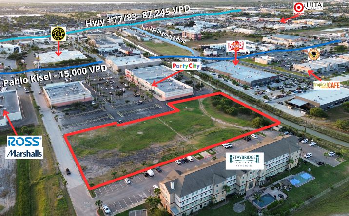 Pictures of Land property located at Lot 2B, Sunrise Palms No. 2 Subdivision, Brownsville, TX 78520 for sales - image #1