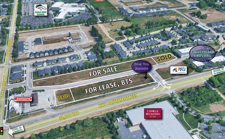 Pictures of Mixed Use, Office, Retail property located at 3950 W State St, Eagle, ID 83616 for sales - image #1