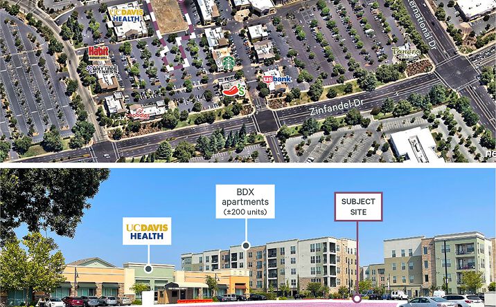 Pictures of Land, Retail property located at 3191 Zinfandel Dr, Rancho Cordova, CA 95670 for sales - image #1