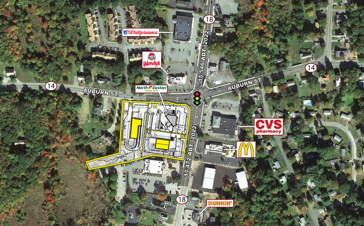 Pictures of Retail property located at 342 Bedford St, Whitman, MA 02382 for sales - image #1