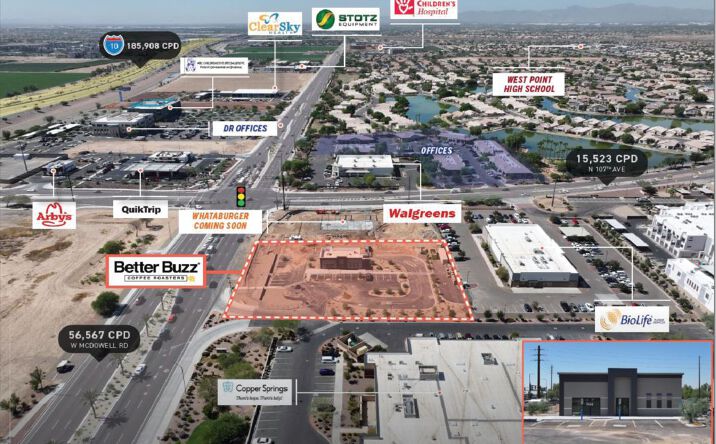 Pictures of Retail property located at 10650 W McDowell Rd, Avondale, AZ 85392 for comps - image #1