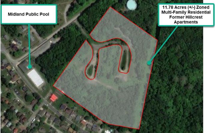 Pictures of Land property located at O Hillcrest Monor Dr, Midland, PA 15059 for sales - image #1