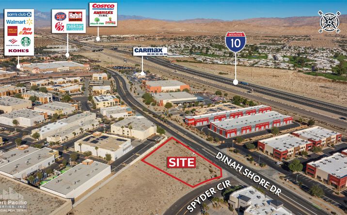 Pictures of Land property located at 73665 Dinah Shore Dr, Palm Desert, CA 92211 for sales - image #1