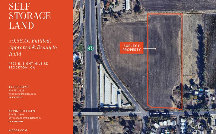Pictures of Industrial, Land, Mixed Use, Self Storage property located at 4799 E 8 Mile Rd, Stockton, CA 95212 for sales - image #1