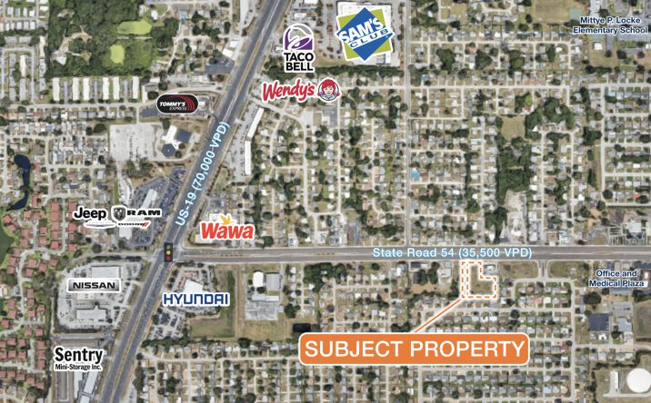 Pictures of Land property located at 5040 State Rd 54, New Port Richey, FL 34652 for sales - image #1