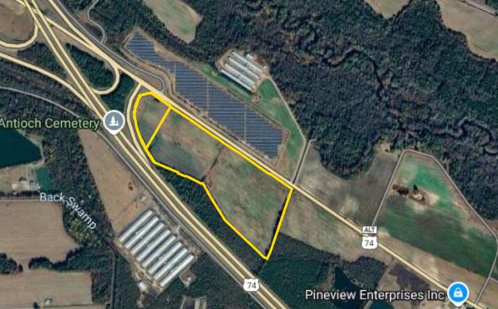Pictures of Land property located at 13903 0Hwy 74W, Maxton, NC 28364 for sales - image #1