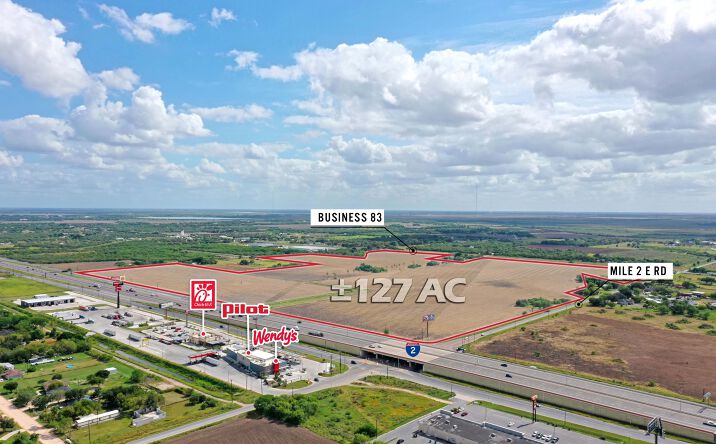 Pictures of Land property located at E Expressway 83, Mercedes, TX 78570 for sales - image #1