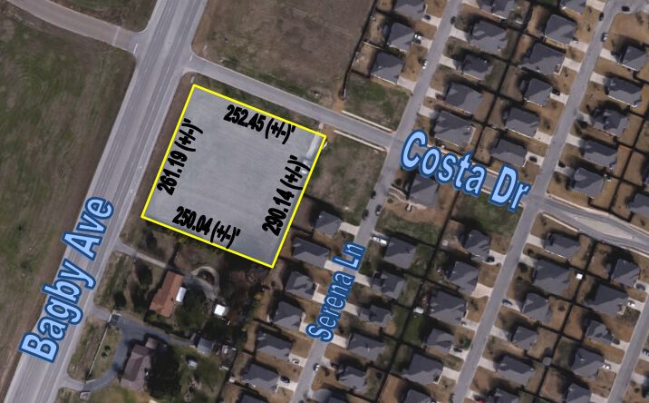Pictures of Land property located at Corner of Bagby Ave and Costa Dr, Waco, TX 76712 for sales - image #1