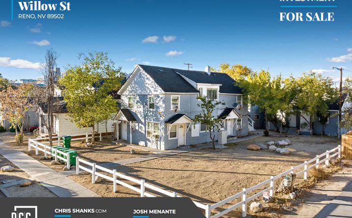 Pictures of Multifamily property located at 747 Willow St, Reno, NV 89502 for sales - image #1
