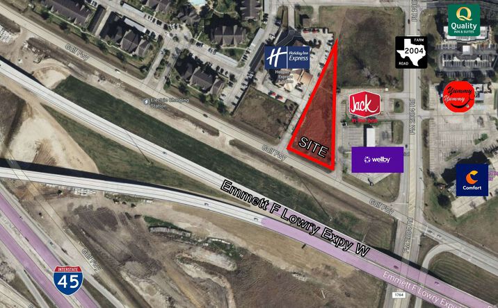 Pictures of Land property located at 2330 Gulf Fwy, Texas City, TX 77591 for sales - image #1