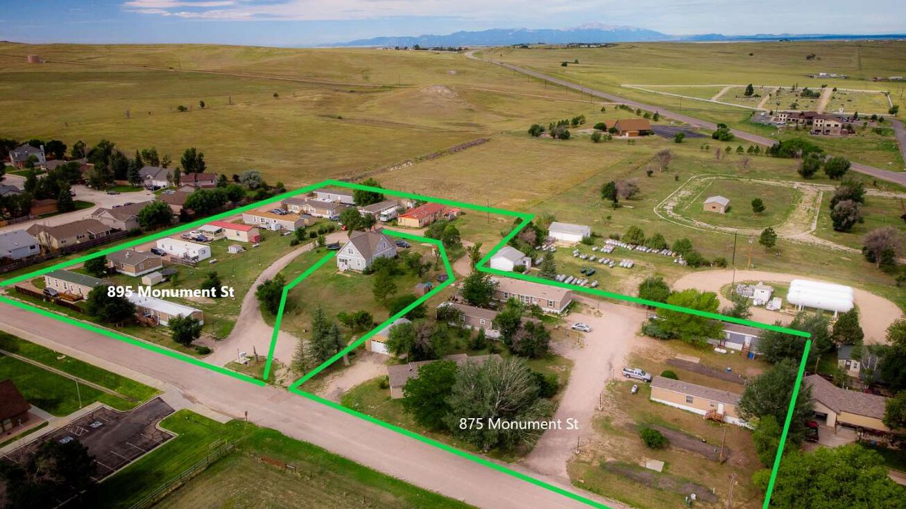 Pictures of Mobile Home Park property located at 875 & 895 Monument St, Calhan, CO 80808 for sales - image #1